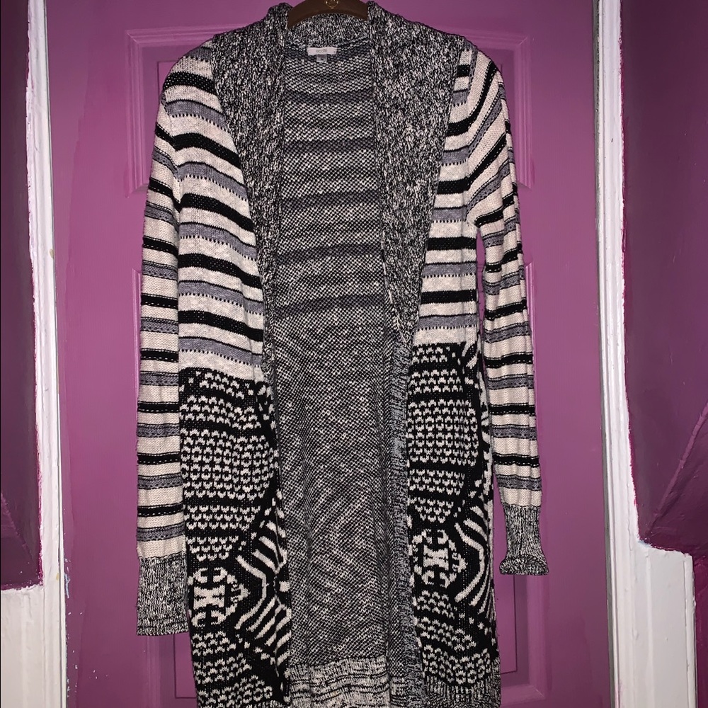 💜Ecote Open Long Sleeve Sweater